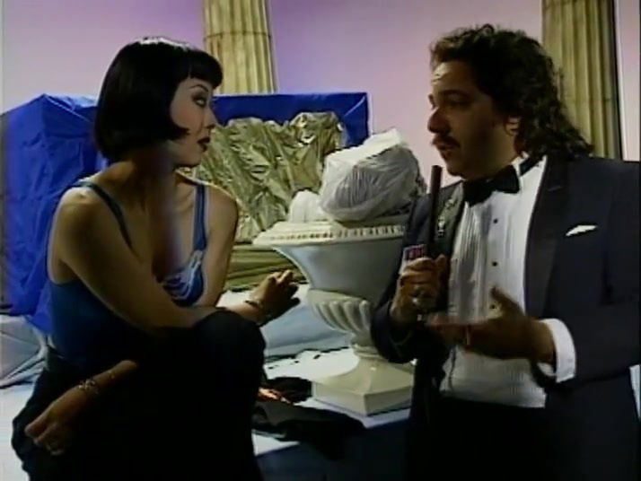 Exotic pornstar Annabel Chong in crazy gangbang, brunette sex clip