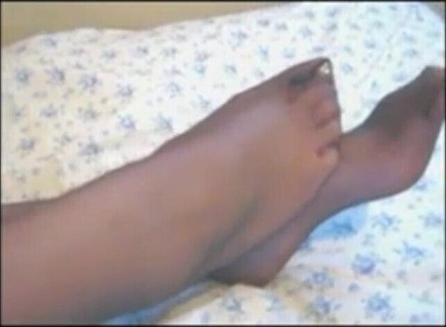 Thick Pantyhose Ebony Legs