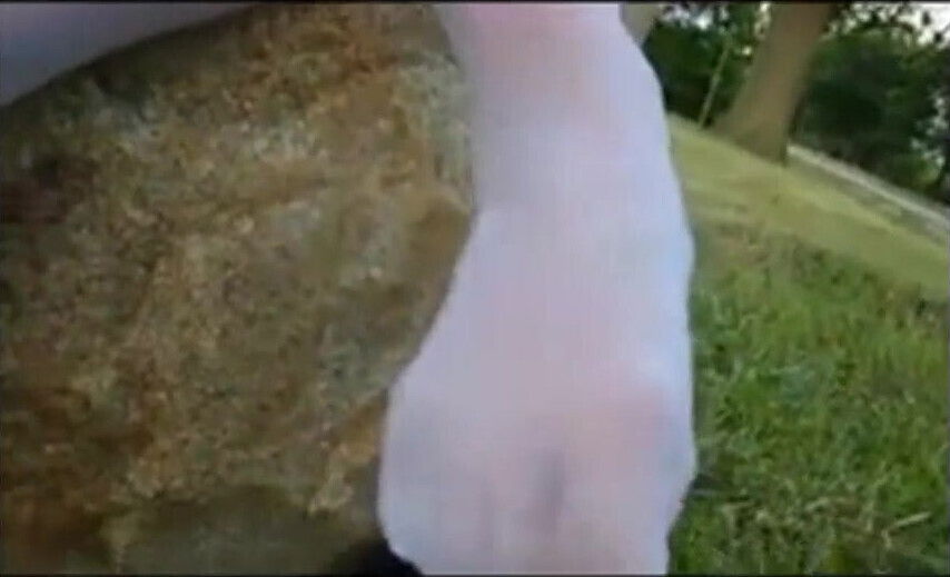 Amber White Nylons Pretty Feet