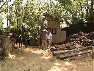 Cute Daughter Fucks With Shed