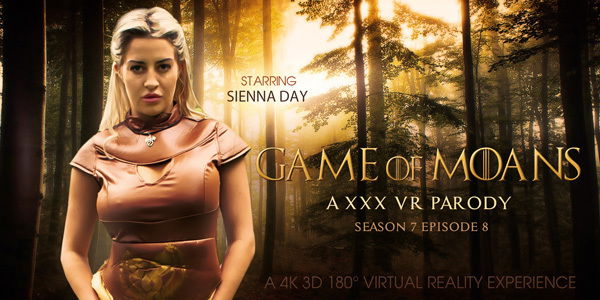 Sienna Day in Game of Moans XXX VR Parody - VRBangers