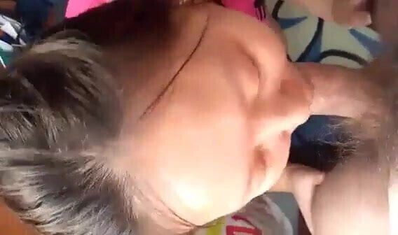 Fucking on the balcony of an accelerated bitch