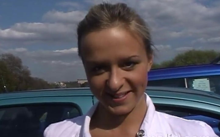 Well built babe Suzie Best picked up on the street for pussy pounding