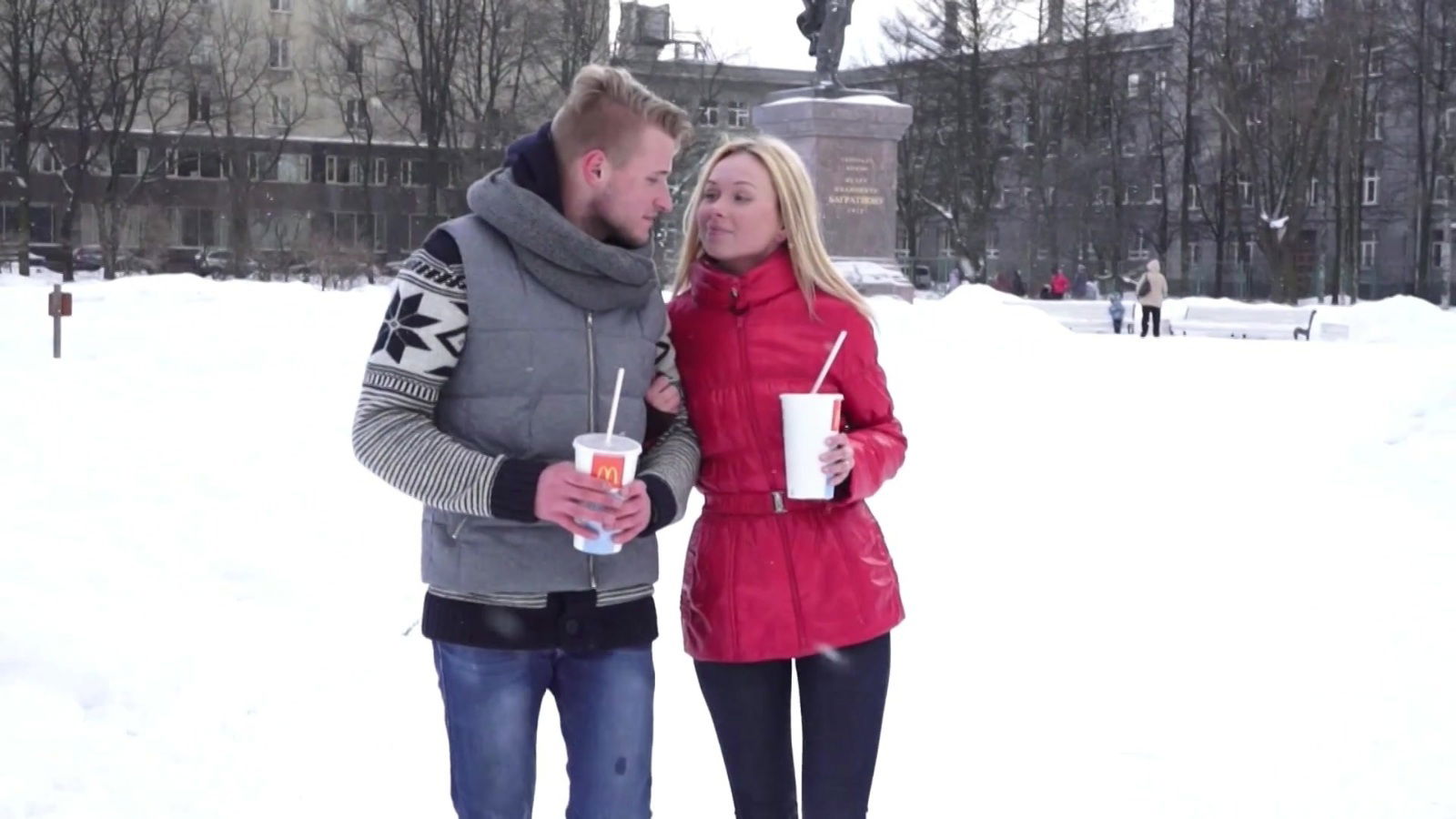 Perky blonde Lina Napoli gets shaved pussy stuffed hardcore