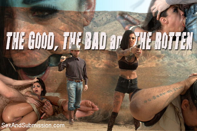 Bonnie Rotten & James Deen in The Good, The Bad and the Rotten: 19 Year Old, Anal, Epic Squirting, Rough Sex and Bondage - SexAndSubmission