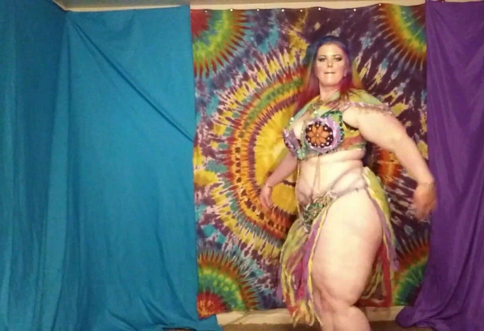 Ssbbw Belly dance