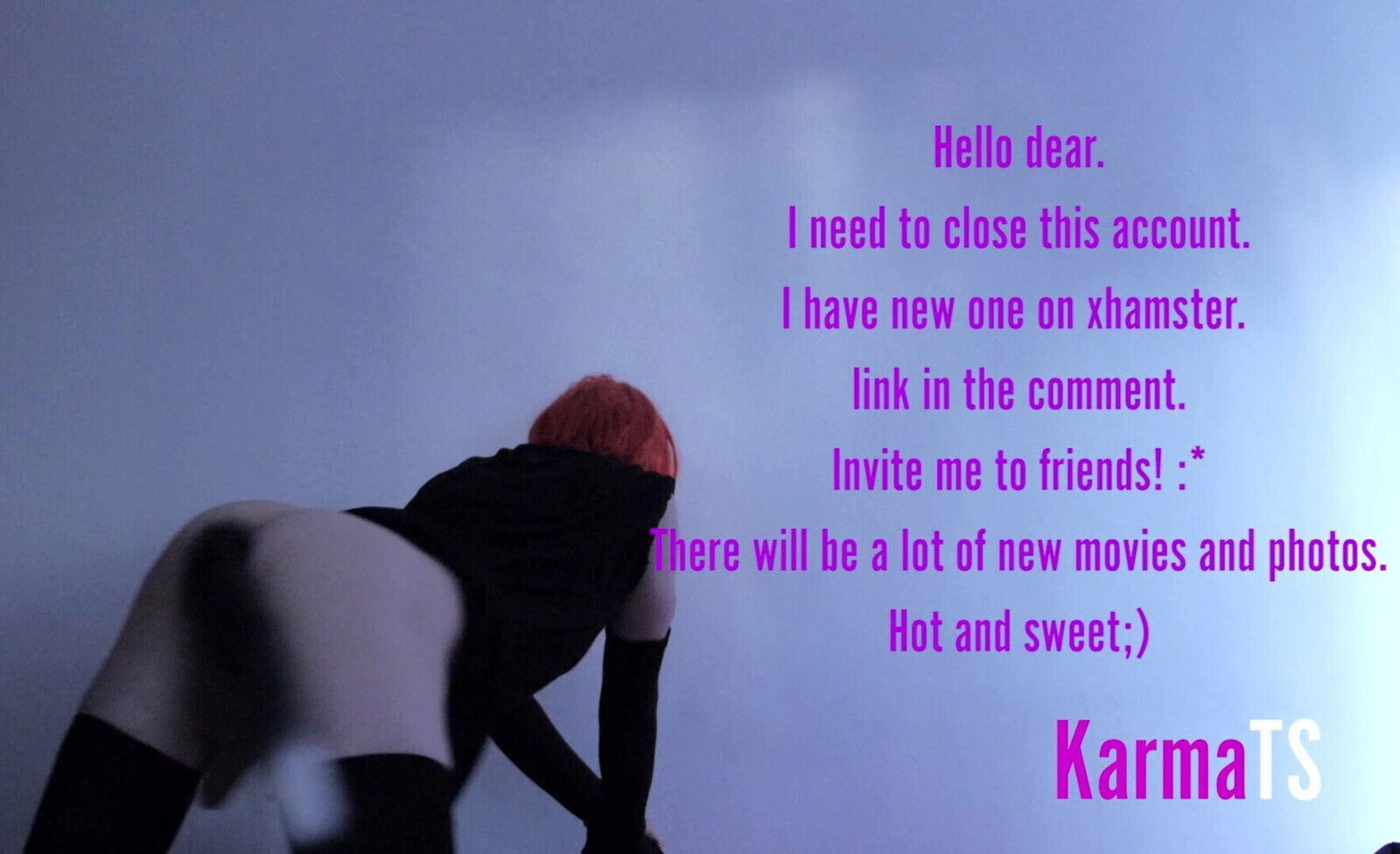 Beauty Trans Dance with tail plug