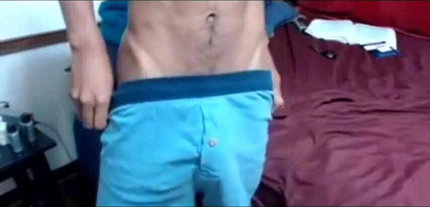 skinny hung Twink jerking