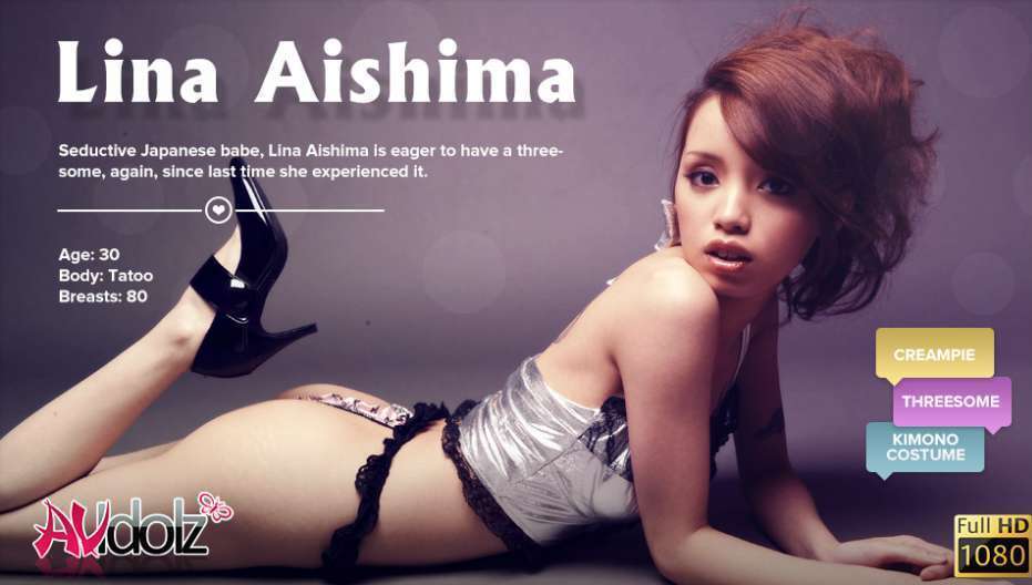 Delightful Lina Aishima Seems To Like To Have Threesomes - Avidolz