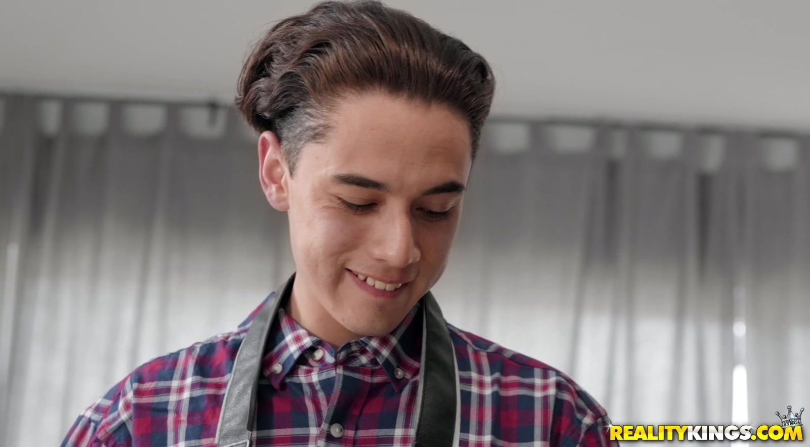 Juicy bisexual babes seduce talented into threesome