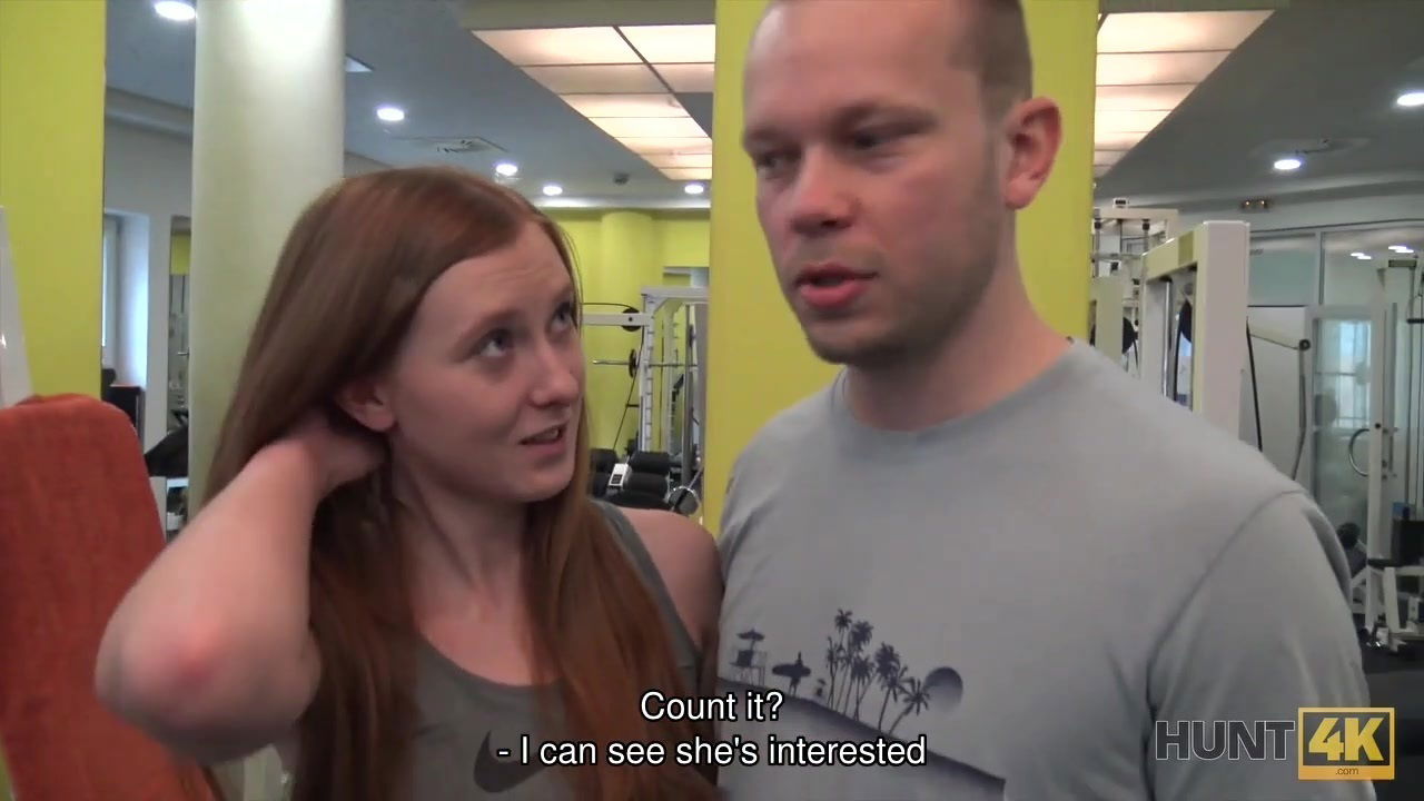 HUNT4K. Teenage whore is hypnotized by banknotes so why..