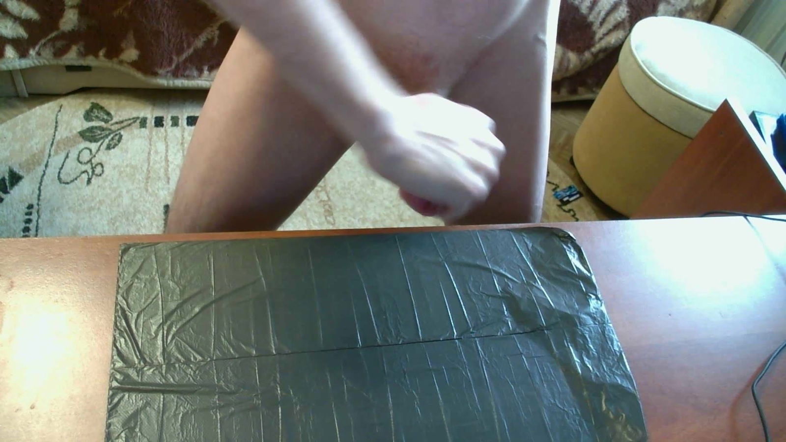 Vyacheslav Ekimov excited and masturbate