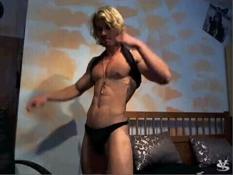 Sexy Boy Muscle Blonde