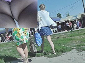 Looking petticoat beauty blue costume