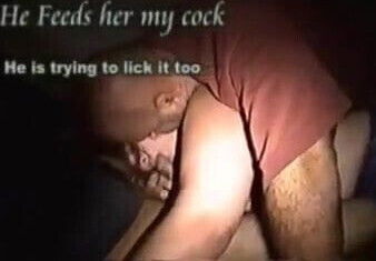 Husband wife suck together