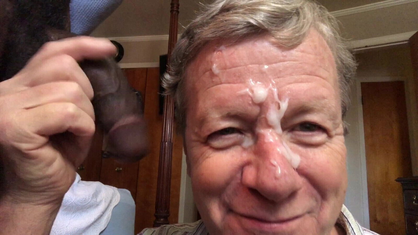 Stewart Sucks off a Huge Black Cock, His Favorite Meal!