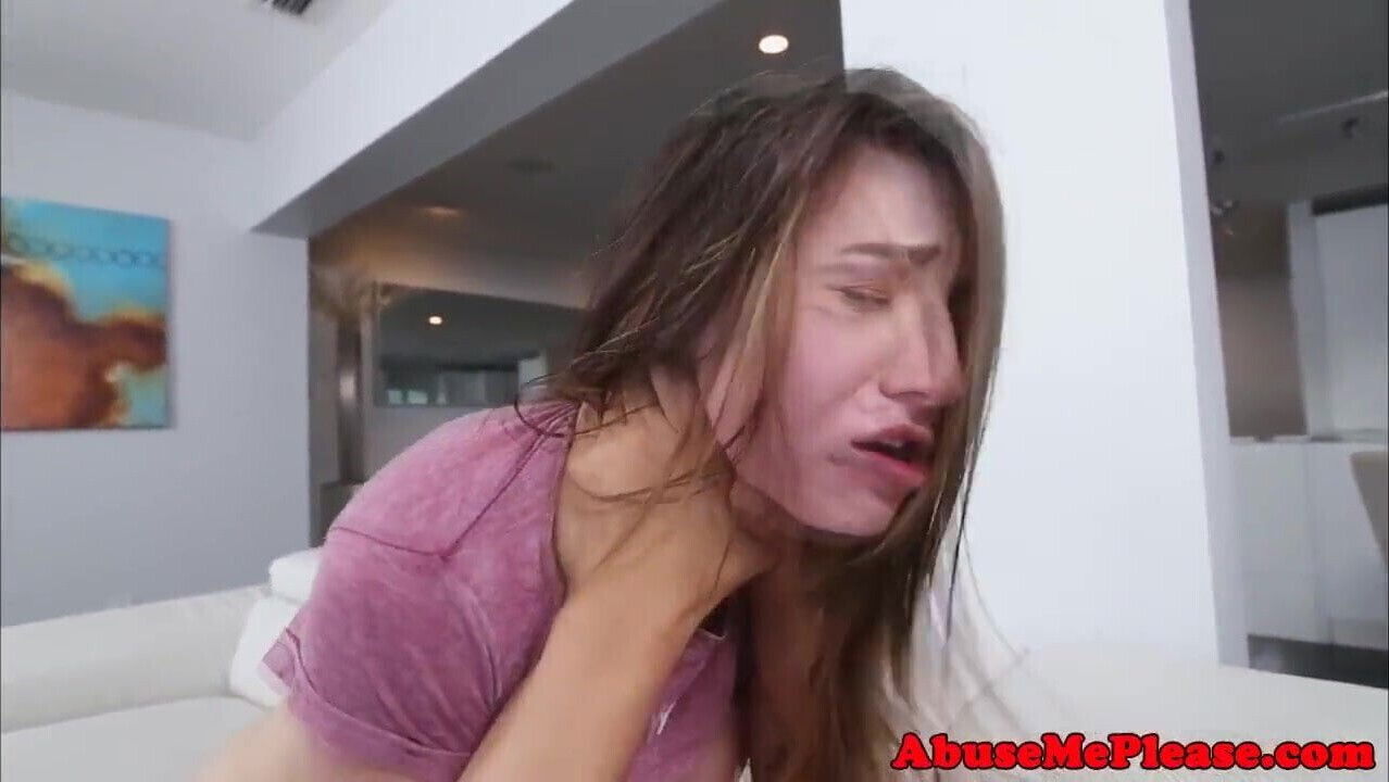 Cock loving teen gets rough fucked