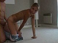 German Teen cutie fucked