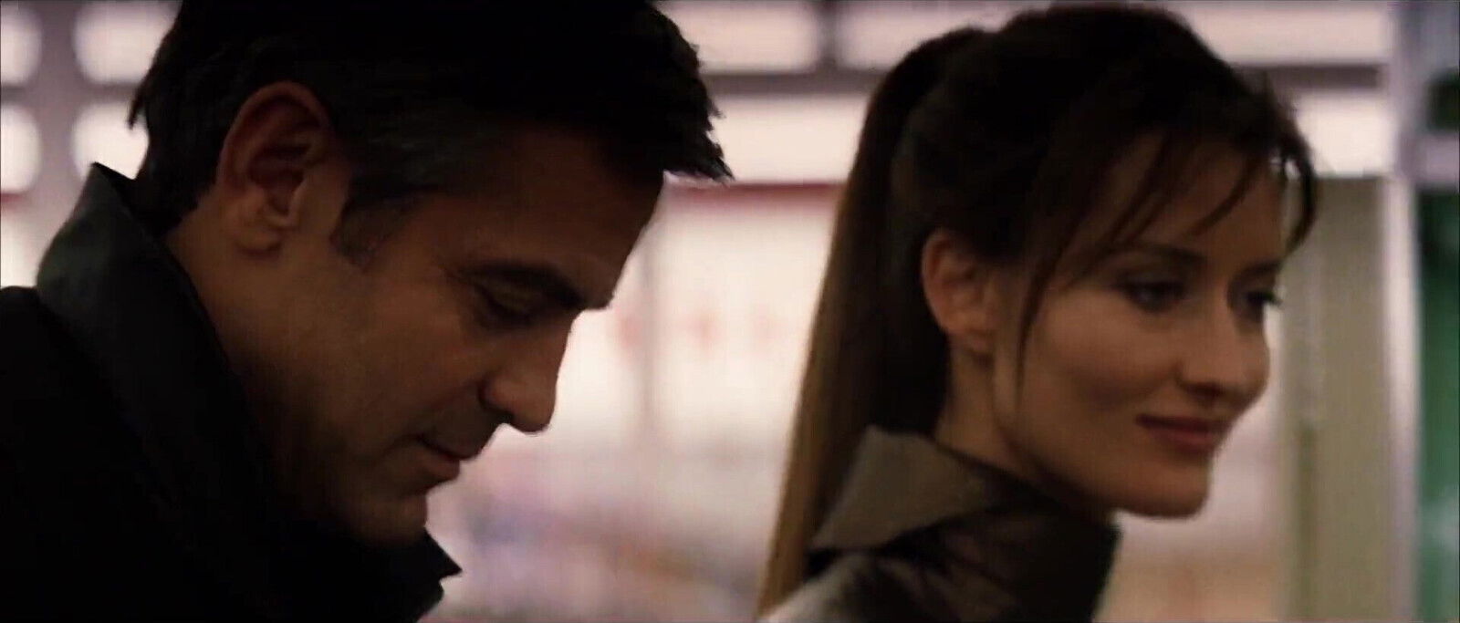 Natascha McElhone and George Clooney make love passionately