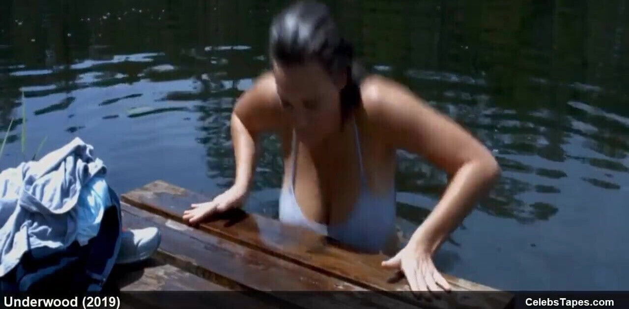 Michelle McCurry nude in a shower and wet underwear scenes