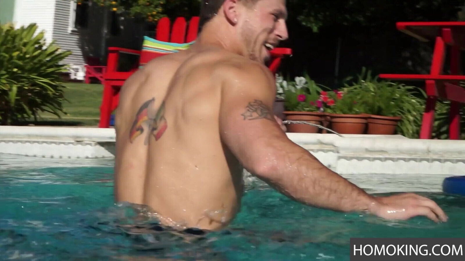 The Pool Always Makes them Horny and Playful