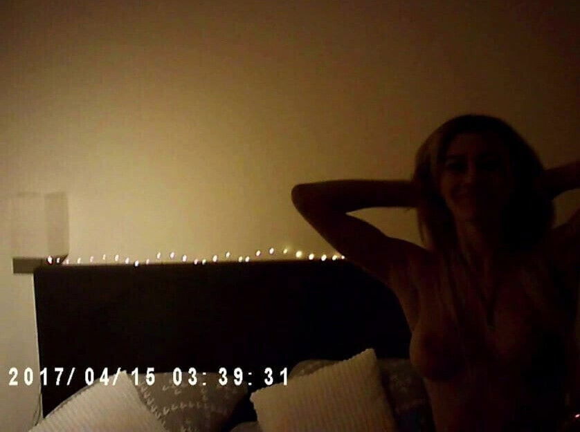 Skinny blond model Alex