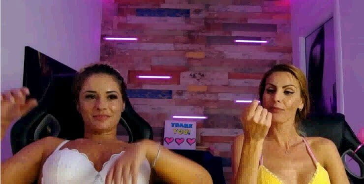 both girls nice bras