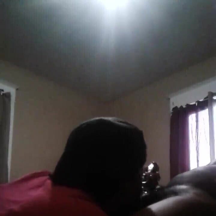 Fat black ratchet ebony thot from pof giving sloppy head