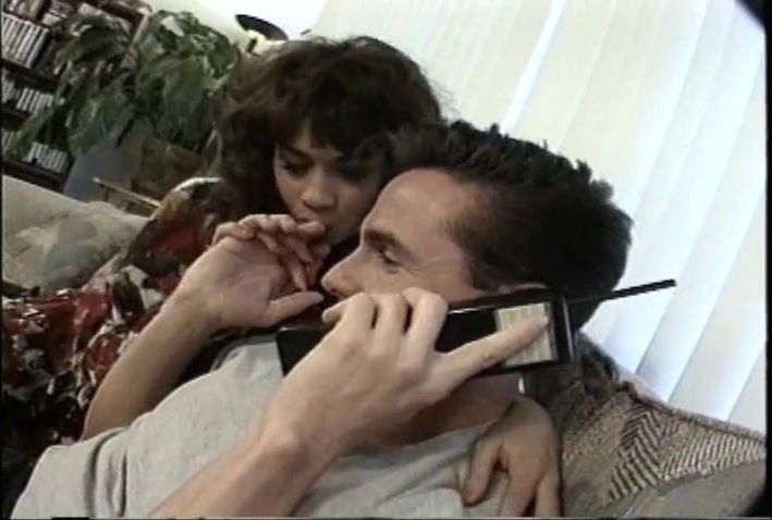 Lana Sands avec Peter North et Sean Michaels