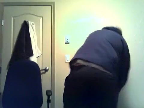 young chub stripping an eating