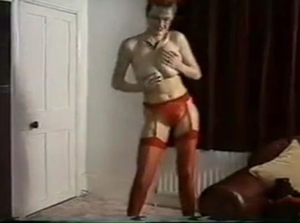 Debbie Quarrel stripping.