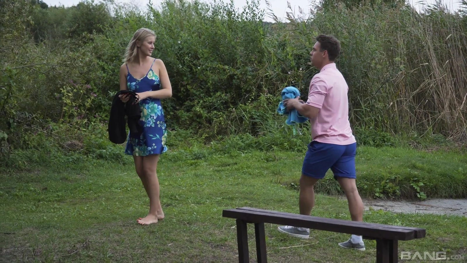 outdoor wild fuck with stranger horny Casey Alisha wants