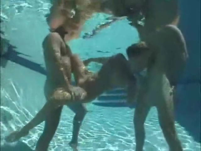 Sandy Knight pool party