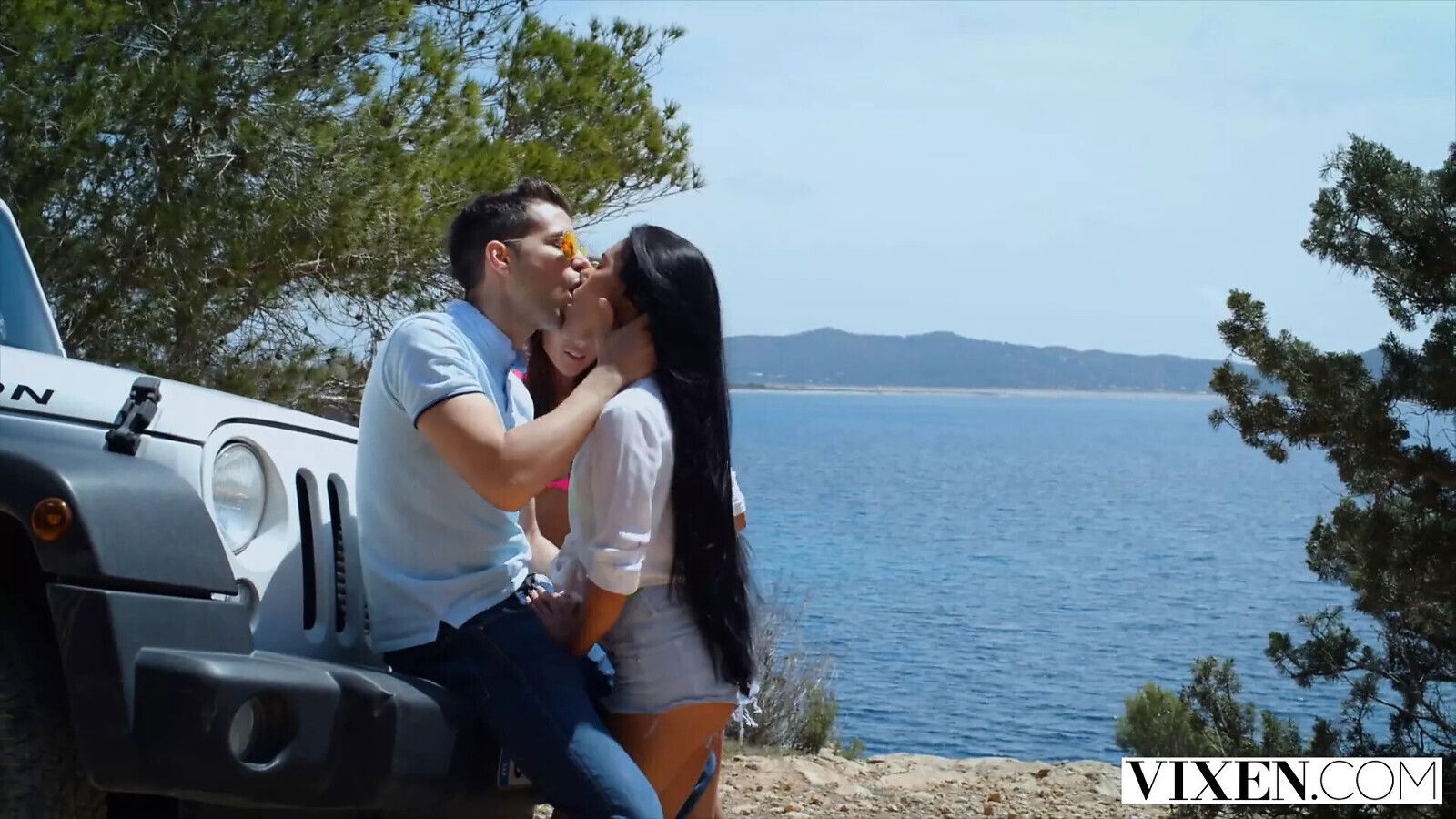 VIXEN Vacations perfect time unexpected threesom