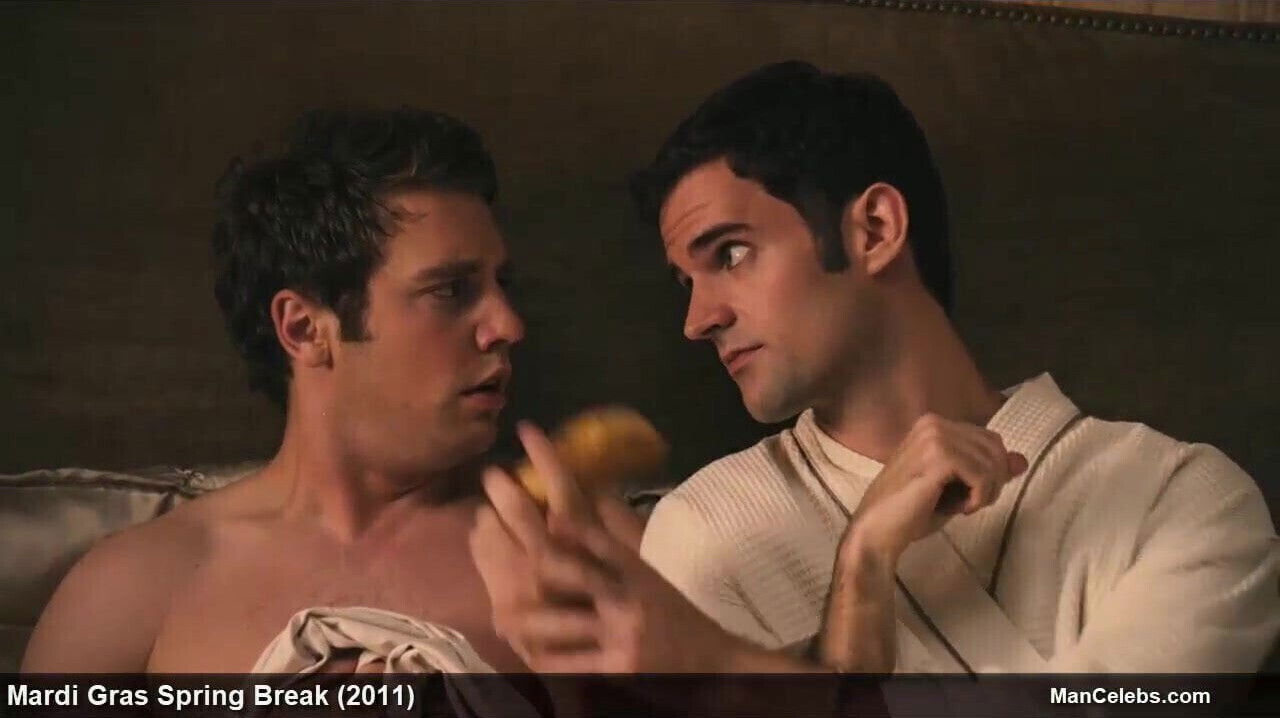 Bret Harrison shirtless sexy movie scenes