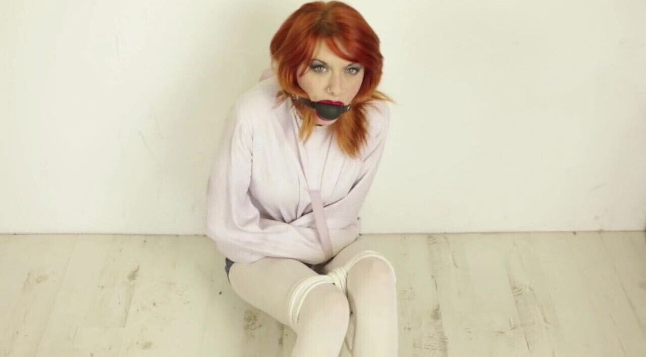 Amber - Devine - in Straight Jacket Challenge