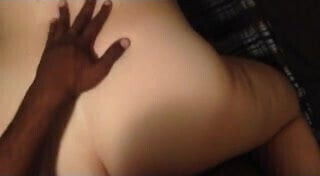 Me receiving black cock from behind