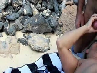 saint malo whore wife lisa and bruno fucking on the beach