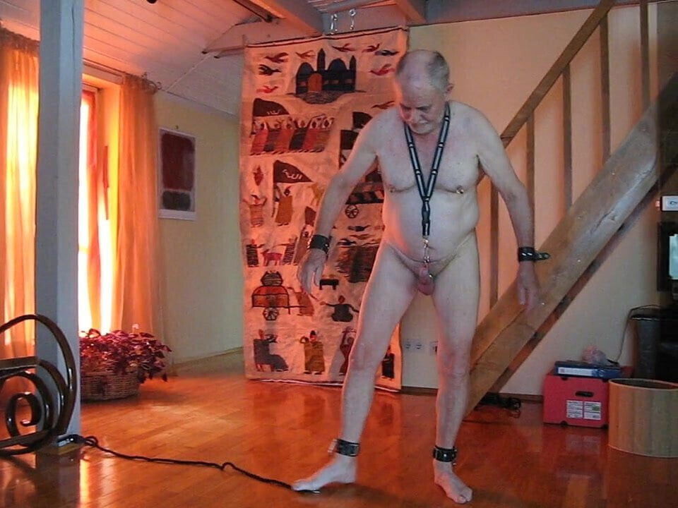 Self fixing and genital torture by my lady