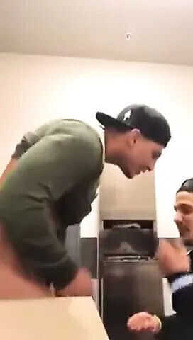 Latino macho fucks white job.