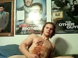 Real guy jerking off