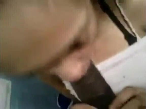 Distressed, takes down throat.