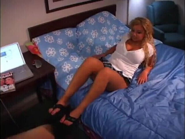 Worshipping Black Platform Flip Flops