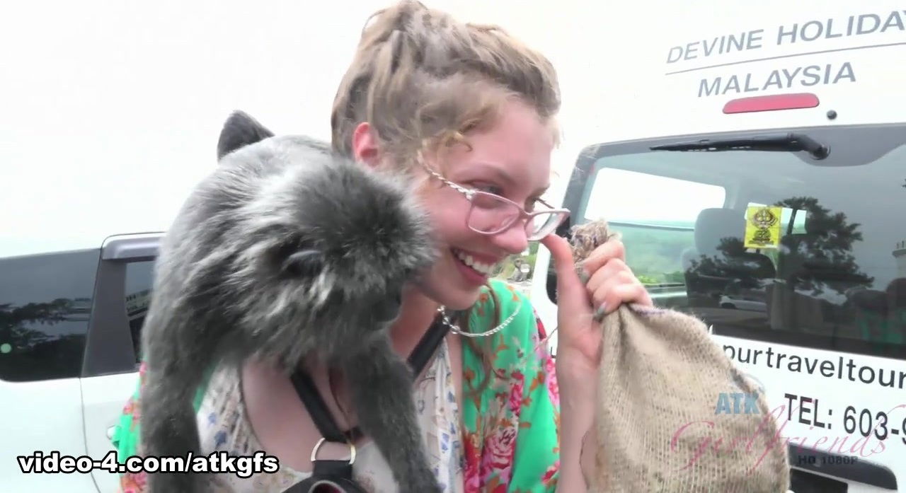 Elena Is Excited This Time To Meet The Monkeys - ATKGirlfriends