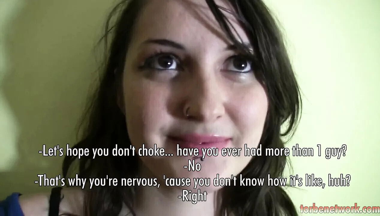 Nervous Girls First Bukkake