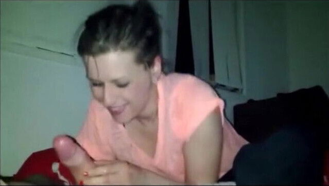 Amateur Aussie babe oral creampie and swallow