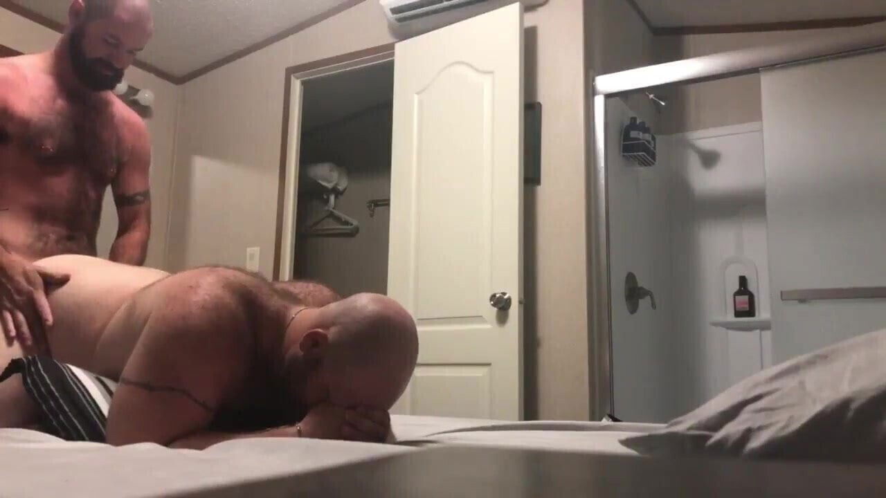 Daddybear fucked doggystyle