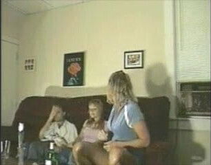 Mom's Knee: Caught Drinking with Tanqueray Spanking