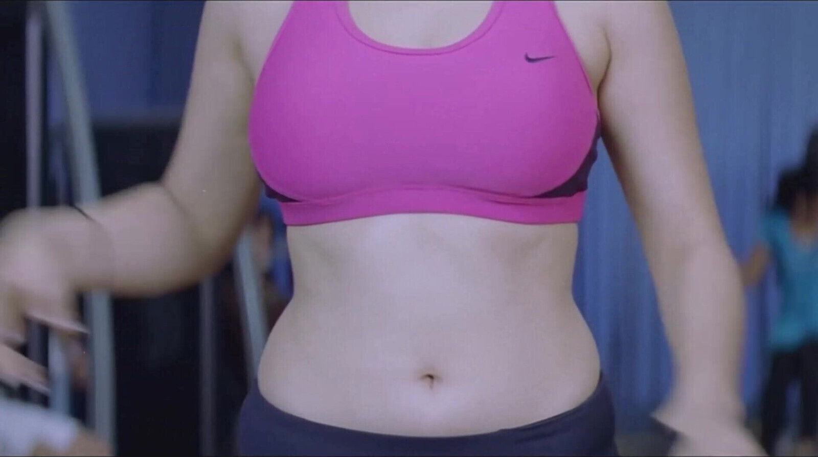 Hansika Sexy Fap Workout