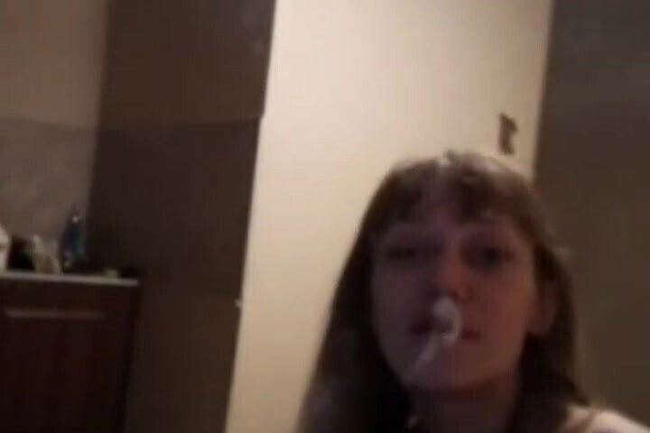 Russian home striptease